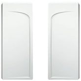 Sterling Ensemble 72205100-0 Shower End Wall Set, 72-1/2 in L, 34 in W, Vikrell, High-Gloss, Alcove Installation, White